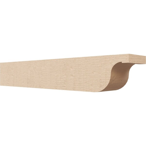Ekena Millwork 4in. W x 4in. H x 24in. L Del Monte Woodgrain TimberThane Rafter Tail, Primed Tan RFTUR04X04X24DELRCPR - main